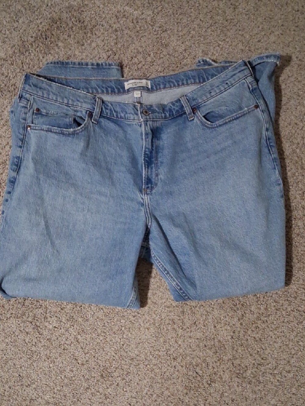 Abercrombie & Fitch Curve Love The Baggy Low Rise Size 18